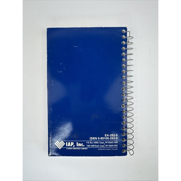 STANDARD AVIATION MAINTENANCE HANDBOOK, 1985, Revised, Spiral Bound EA-282-0 - Picture 2 of 5